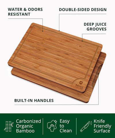 ROYAL CRAFT WOOD wax included to nourish and revive boards.