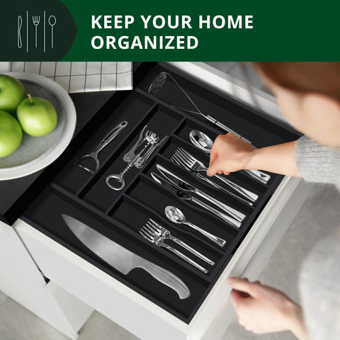 ROYAL CRAFT WOOD sustainable bamboo material adds an eco-friendly touch to your kitchen