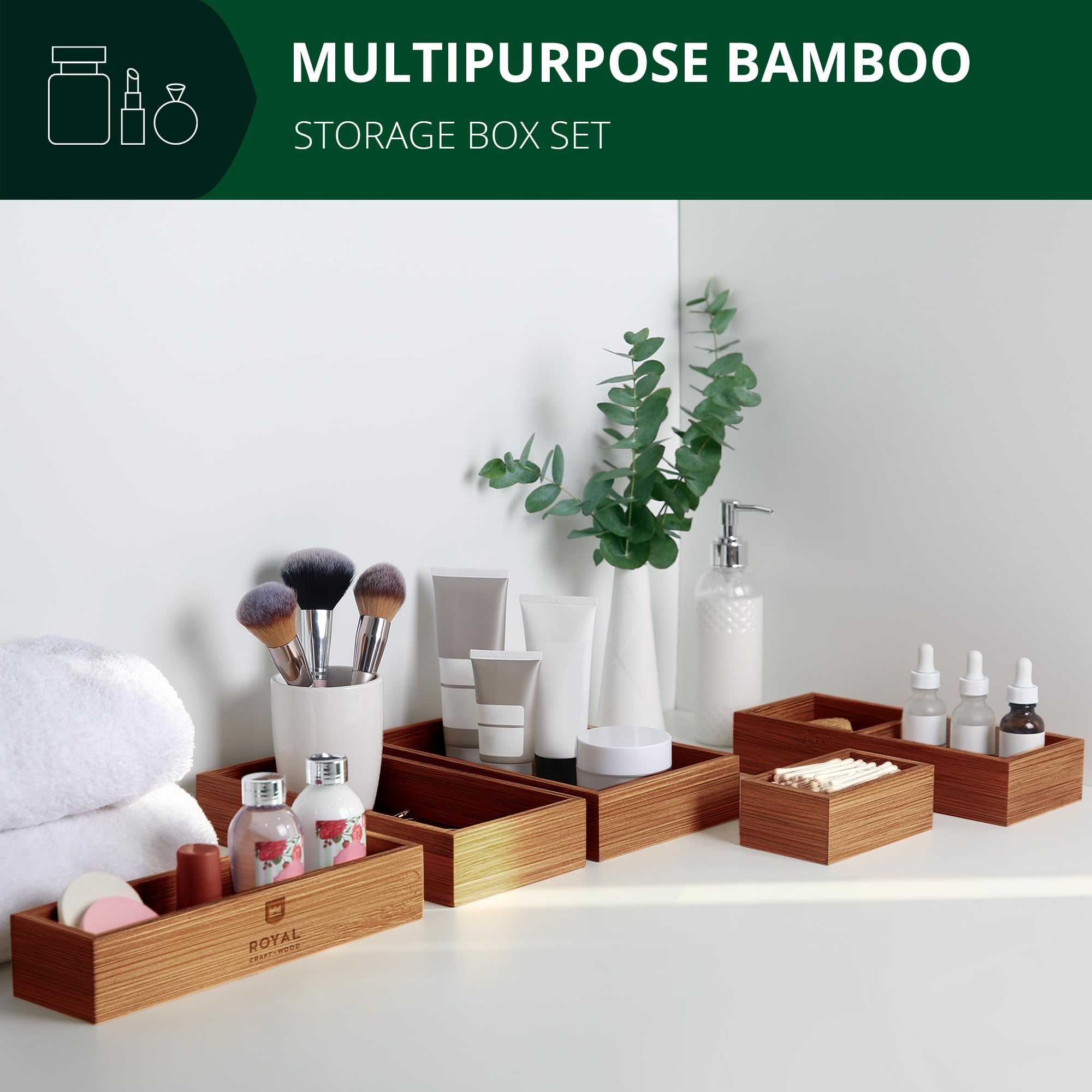 ROYAL CRAFT WOOD home office use, memo pad holder keeps quick memos handy.