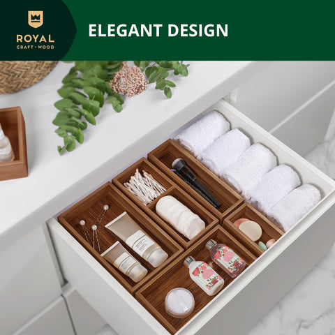 ROYAL CRAFT WOOD compact dimensions shown, designed to fit standard notes without desk clutter.
