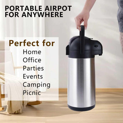 Royal Genuss airpot preserves cold beverages up to 36 hours