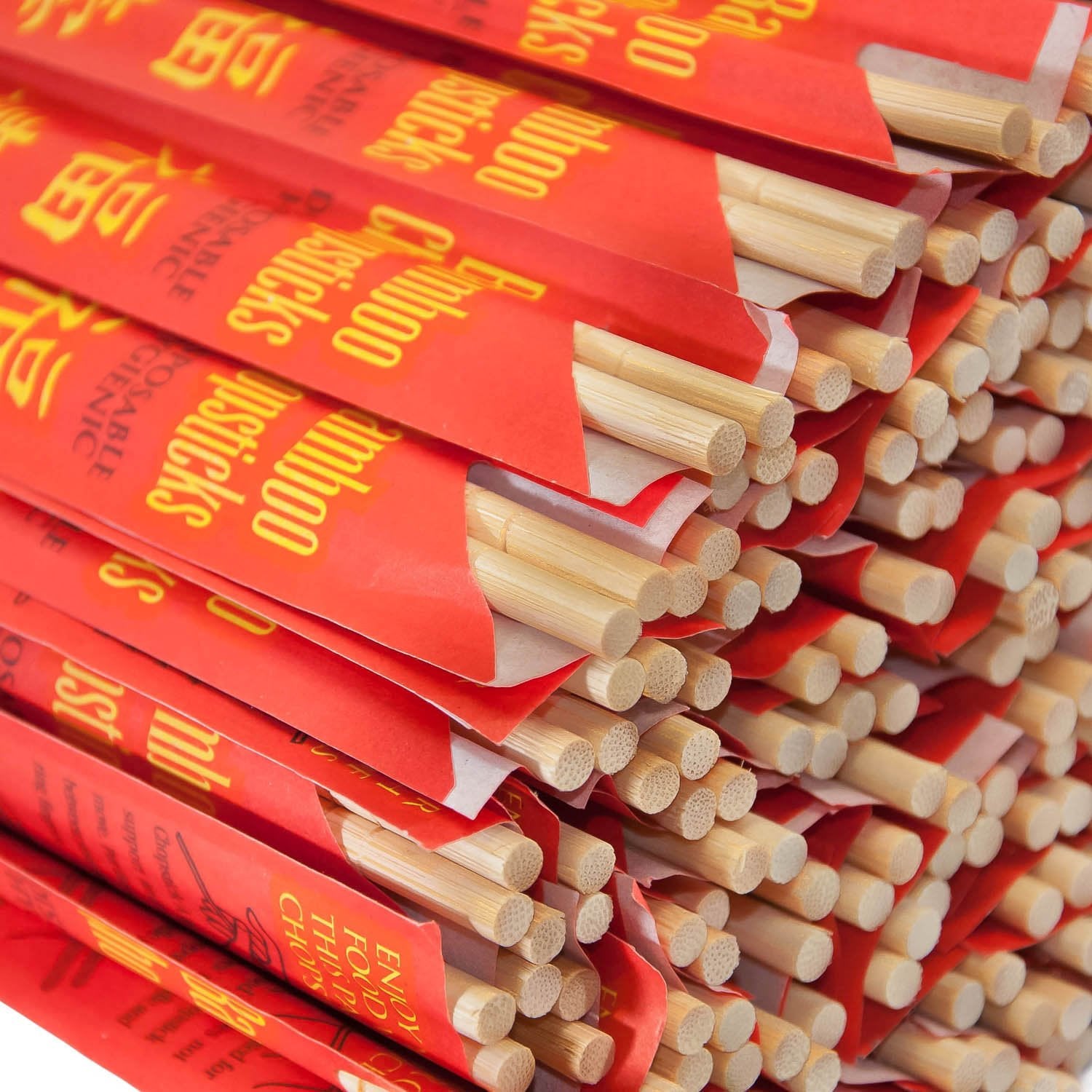 Royal Premium Bamboo Chopsticks eco-friendly and fully biodegradable.