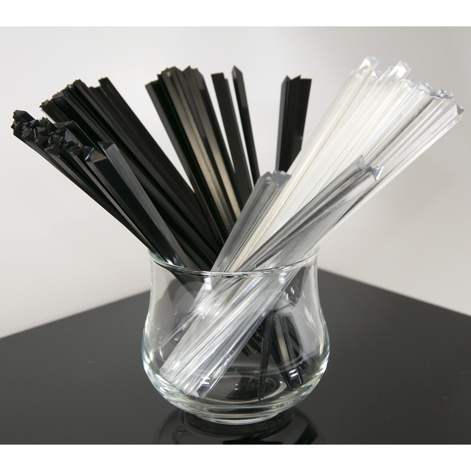 Royal Prism Picks 4-inch black disposable for convenient events.