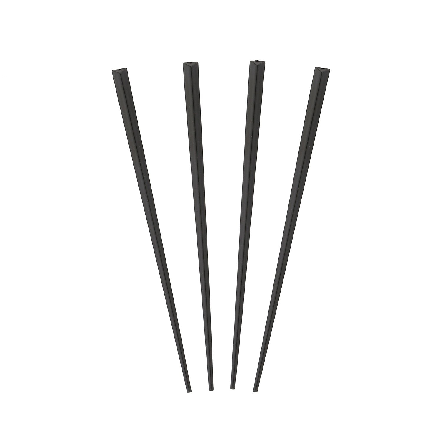 Royal Prism Picks in black, 4-inch, perfect for elegant cocktail garnishes.