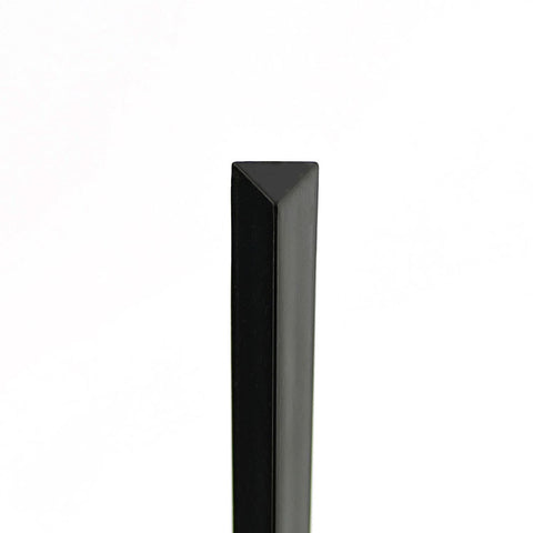 Royal Prism Picks 4-inch black garnish spears for olives and cheese.