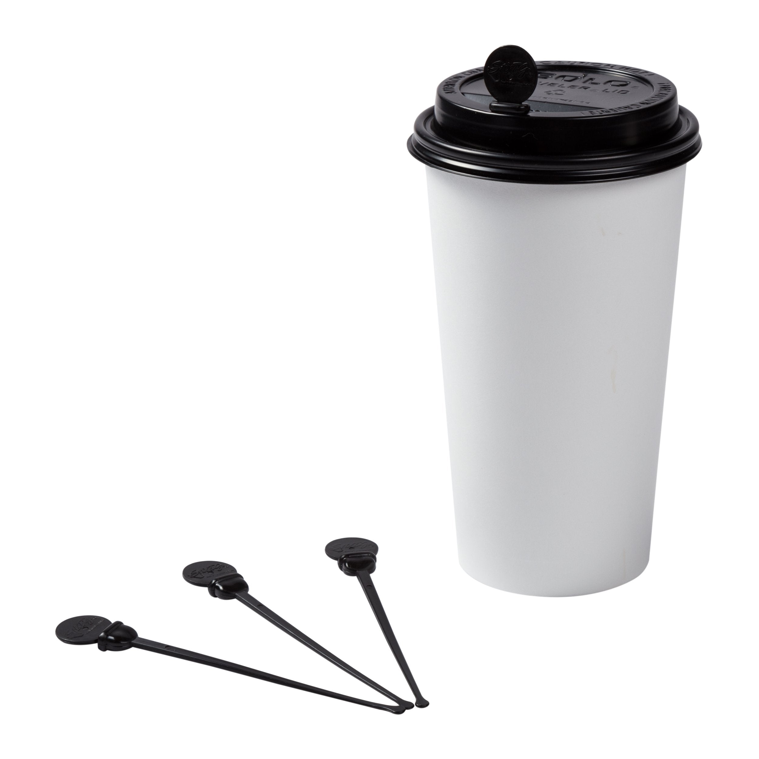 Royal StixToGo leak-prevention helps reduce spills at busy coffee stations.