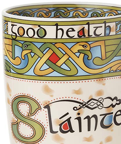 Royal Tara bone china mug, 14-ounce capacity for generous beverages