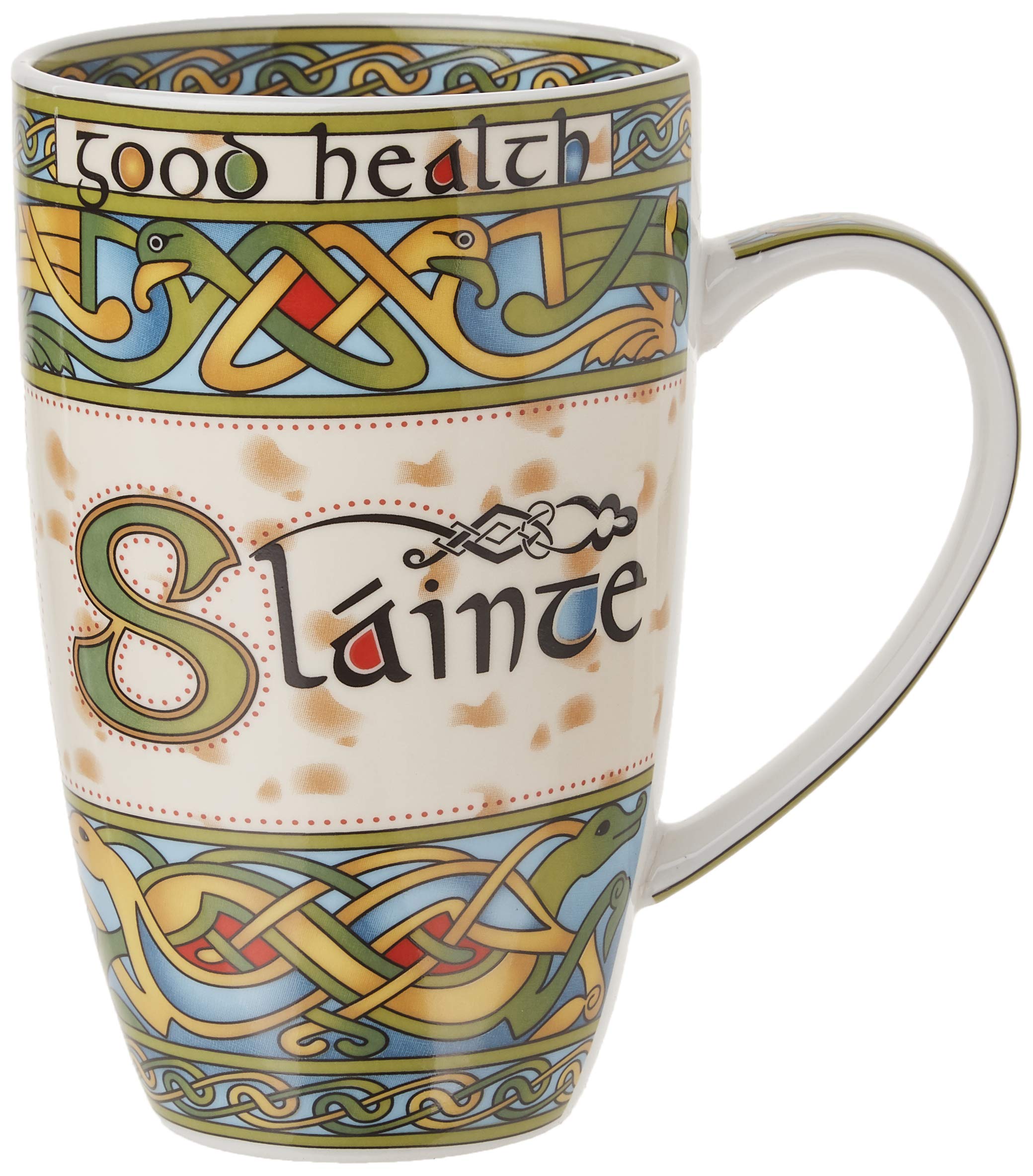 Royal Tara Irish Weave mug with Slainte design inspires celebratory tea moments