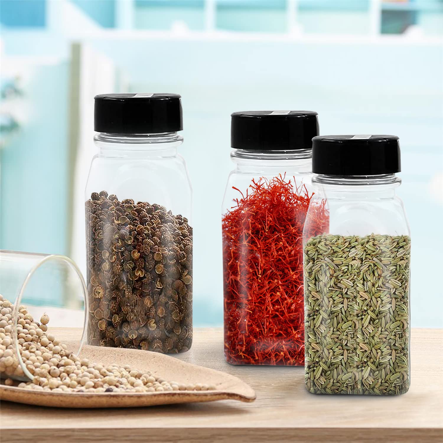 RoyalHouse BPA-free storage bottles for safe daily kitchen use.
