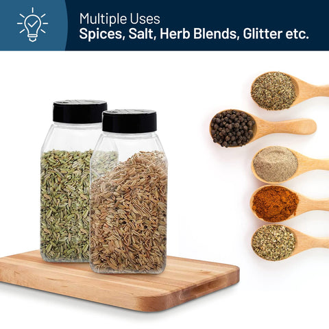 RoyalHouse jars with an internal seal to keep contents fresh