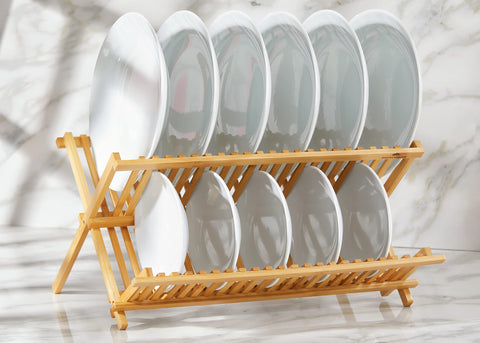 RoyalHouse counter-friendly drying solution for pots, pans, and dinnerware.
