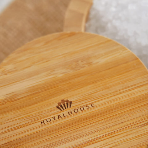 RoyalHouse multi-purpose bamboo spice box for cinnamon, clove, or herbs.