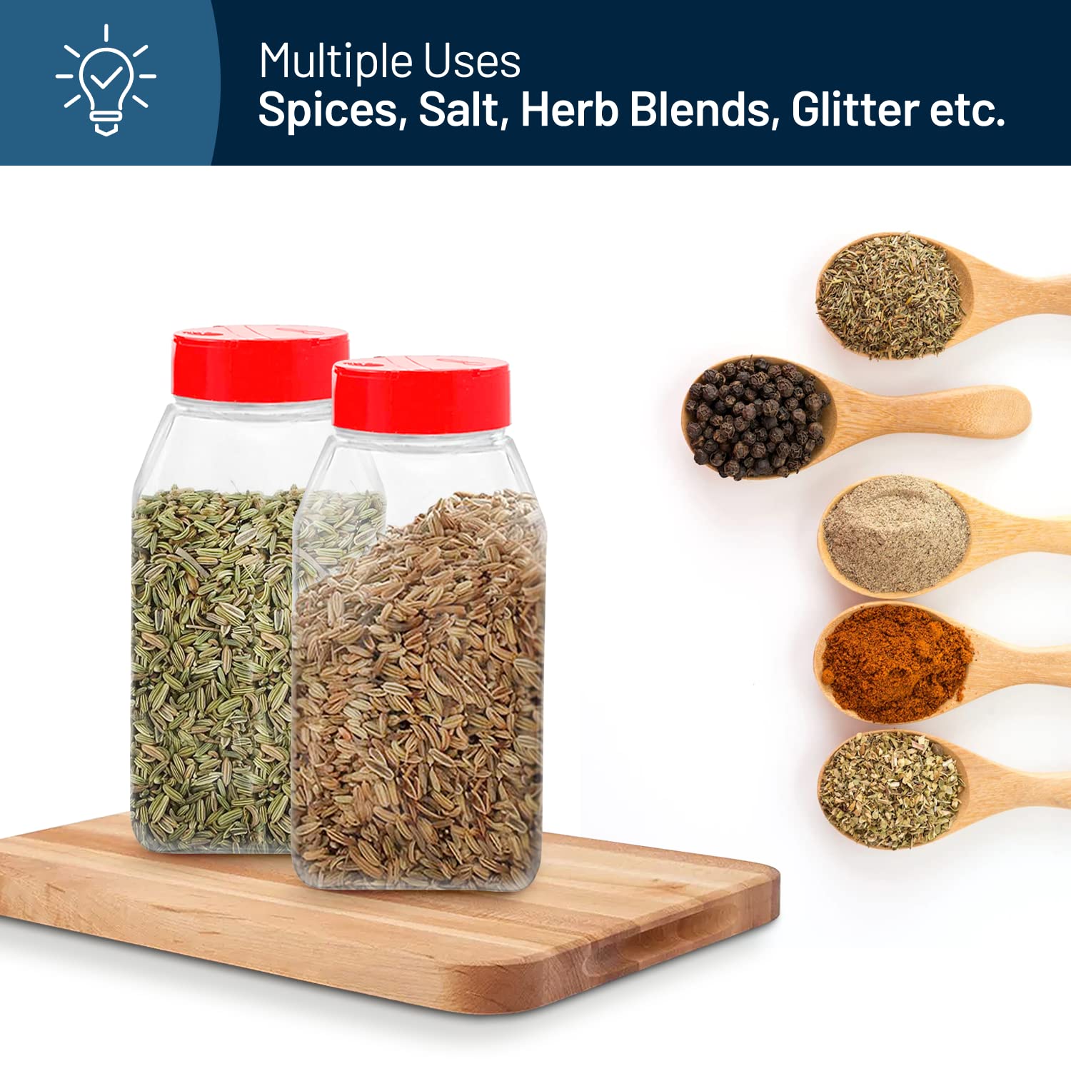 RoyalHouse removable internal seal helps keep flavors fresh between uses.