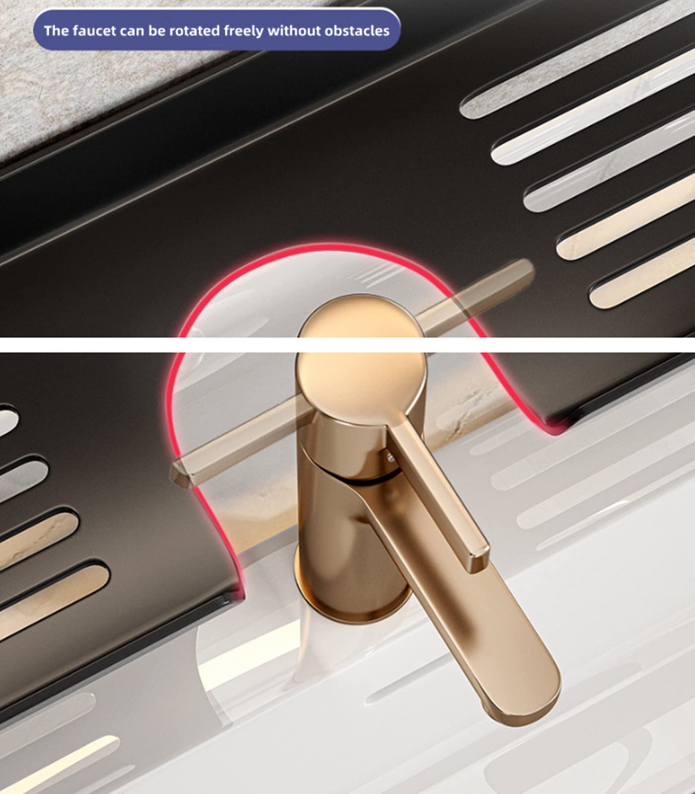 ROYALITA adhesive wall-mount option for smooth surfaces installation