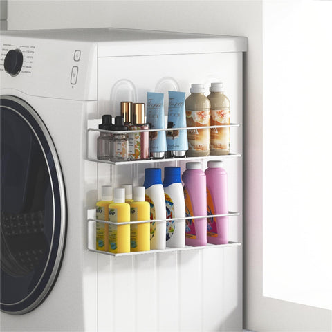 Roysili space-saving shelf for metal surfaces boosts organization.