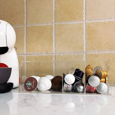 RR RAXMIN gift-ready coffee bar accessory for organizing pods.