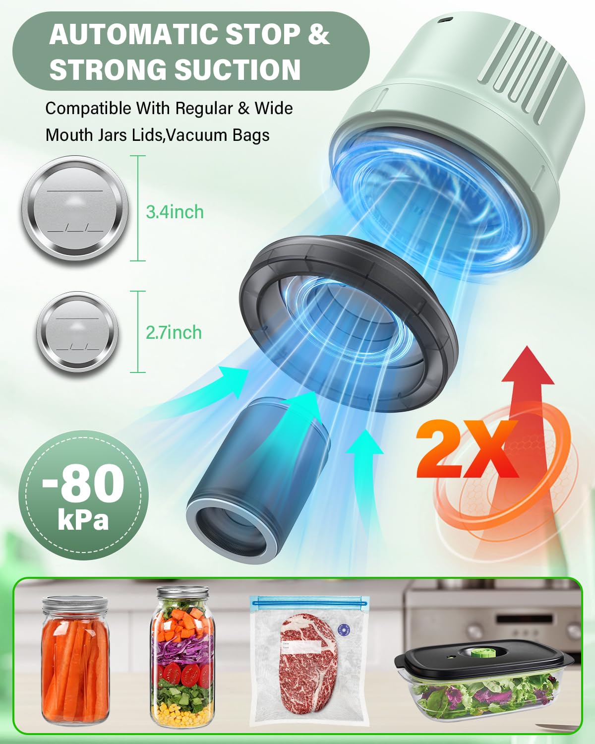 RROFKA regular-mouth jar mode seals standard jars efficiently
