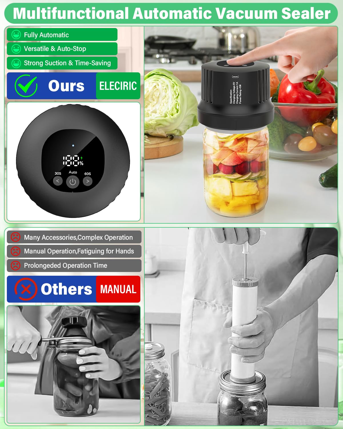 RROFKA magnetic storage keeps accessories organized and clutter-free.