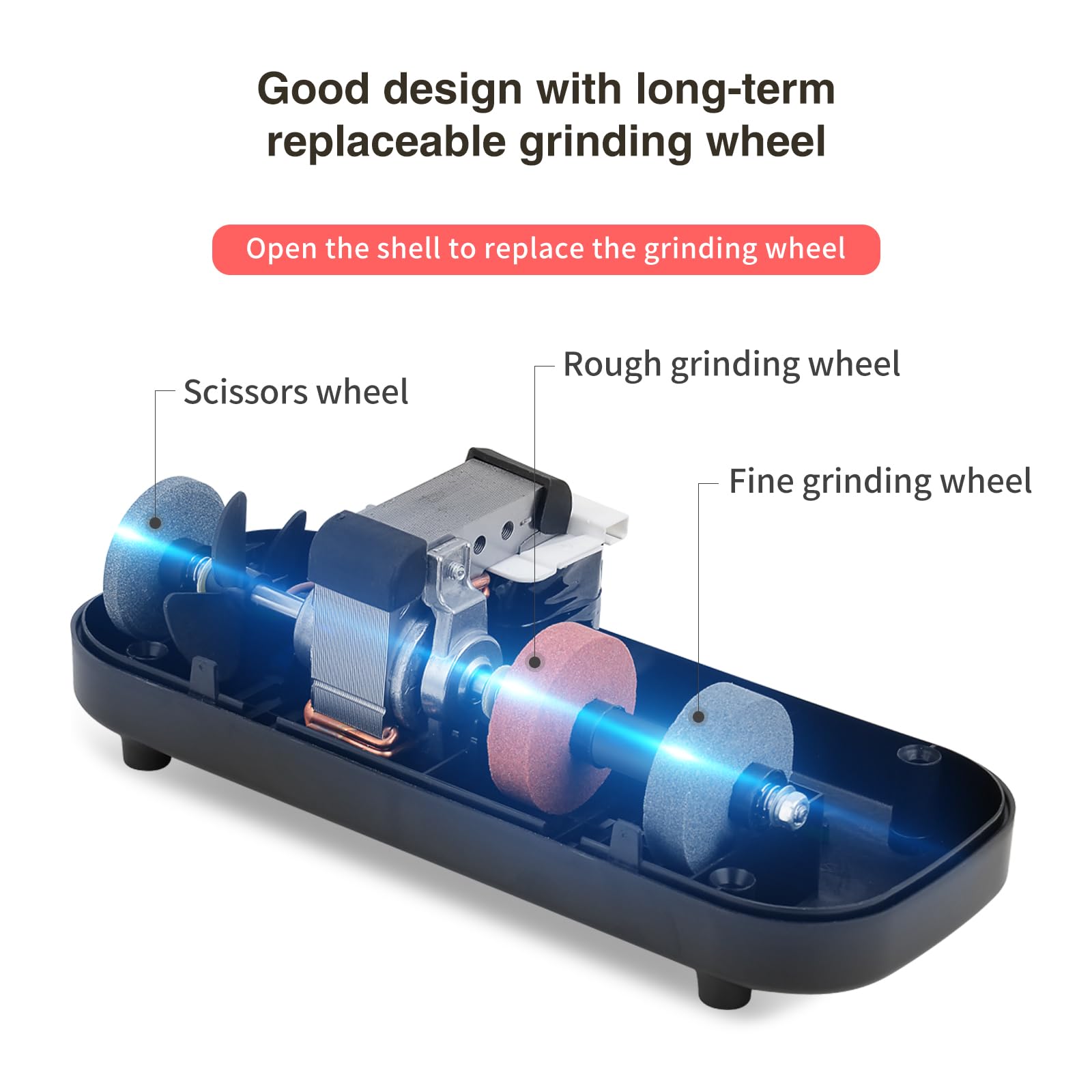 RRTECHFORU base shows non-slip stability during sharpening