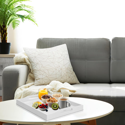 RRX bamboo serving tray quick clean surface with damp cloth