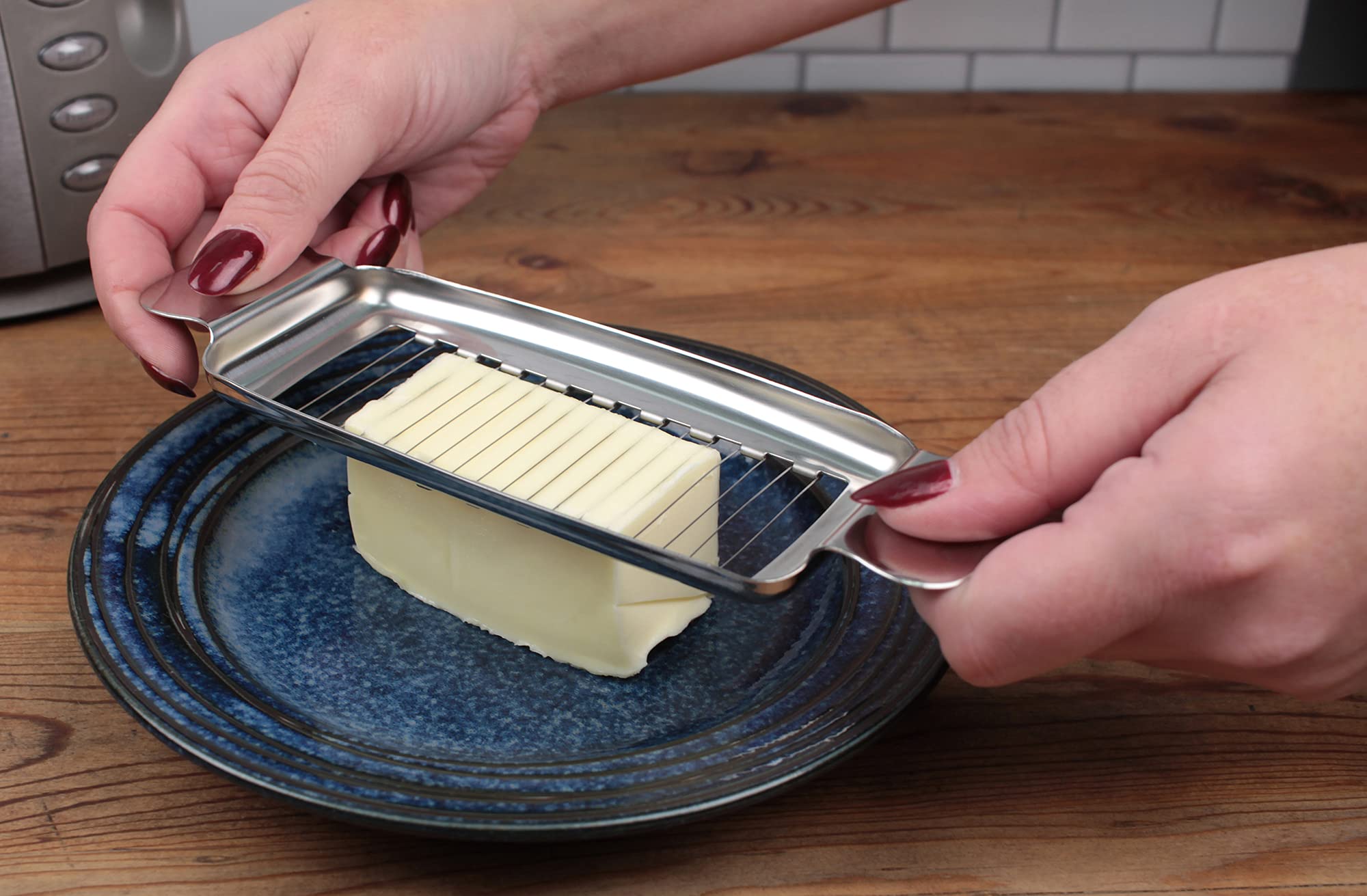 Professional-grade RSVP Endurance butter slicer suitable for bakers