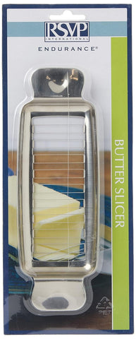 Ergonomic handle of RSVP Endurance butter slicer for easy grip while cooking