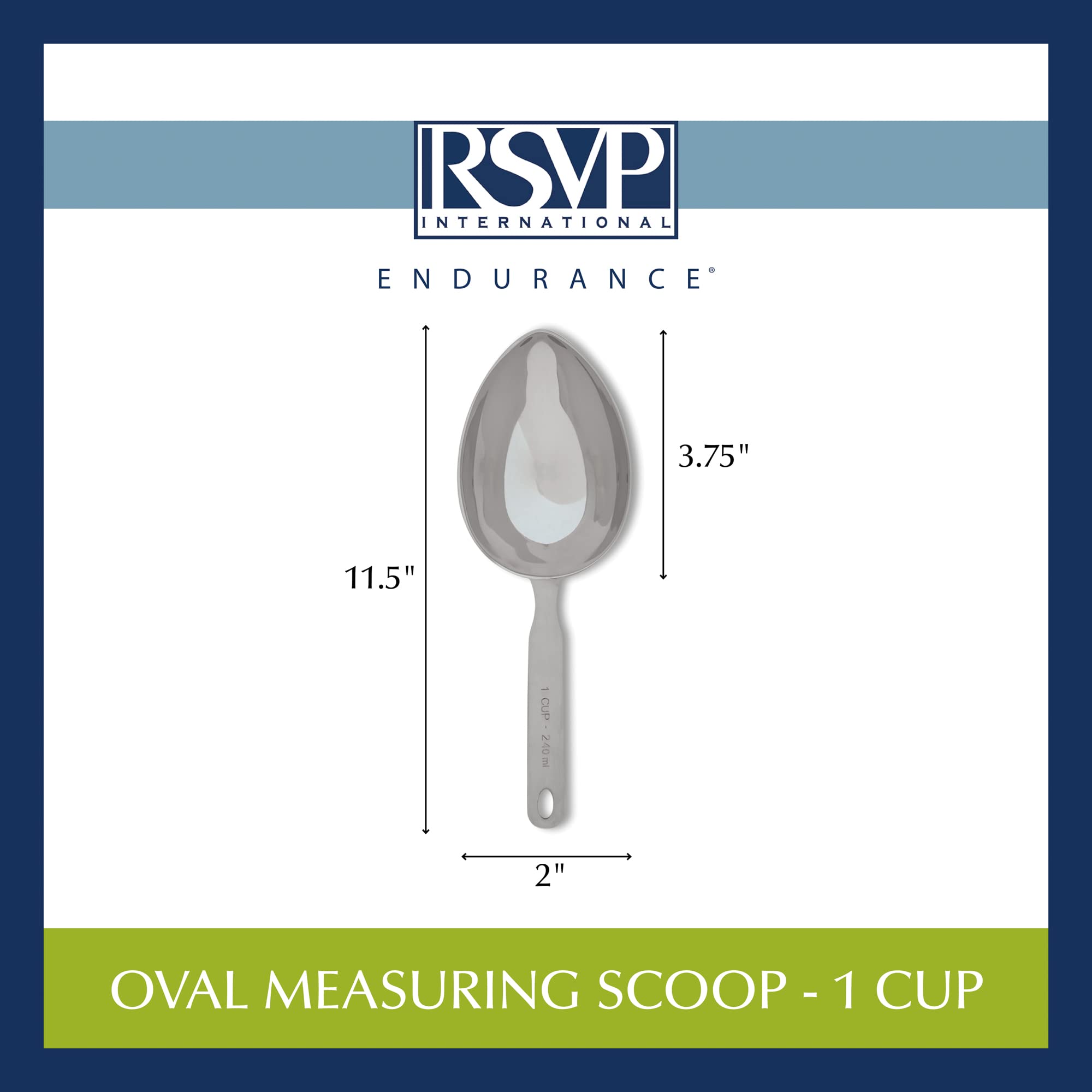 RSVP Endurance easy-cleanup design keeps countertops tidy