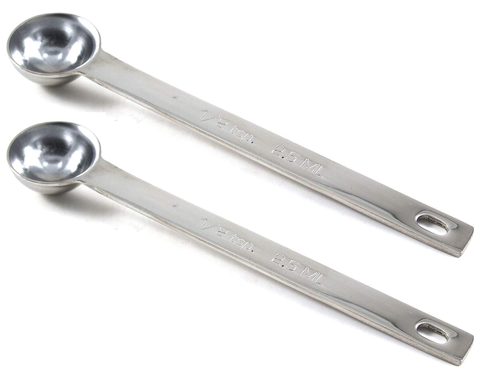 RSVP Endurance half-teaspoon spoon for precise measurements and easy dishwasher-safe cleaning