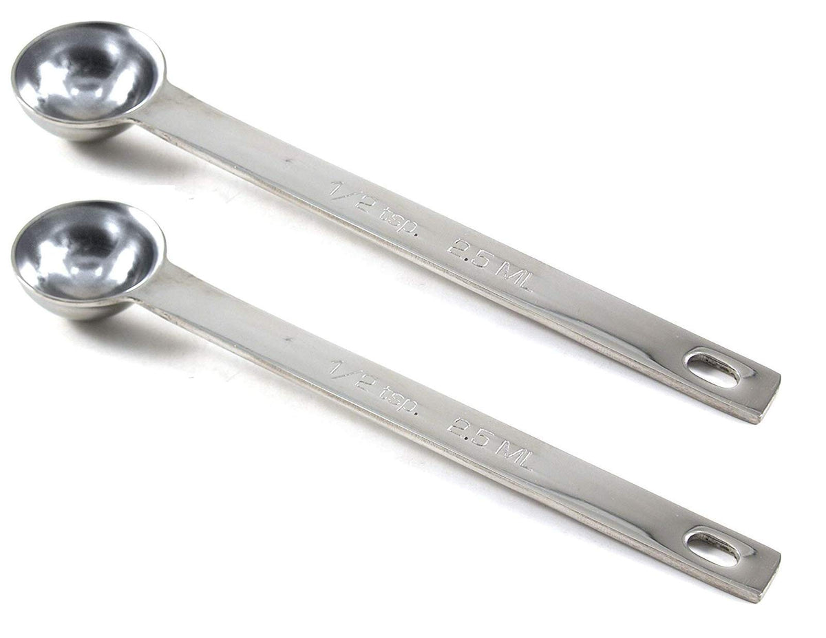RSVP Endurance half-teaspoon spoon for precise measurements and easy dishwasher-safe cleaning