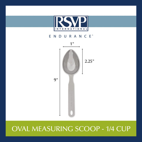 RSVP Endurance oval bowl design suits modern kitchen aesthetics.