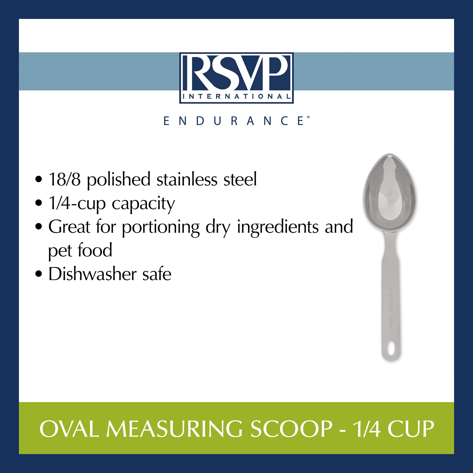 RSVP Endurance ideal for portioning ingredients during meal prep.