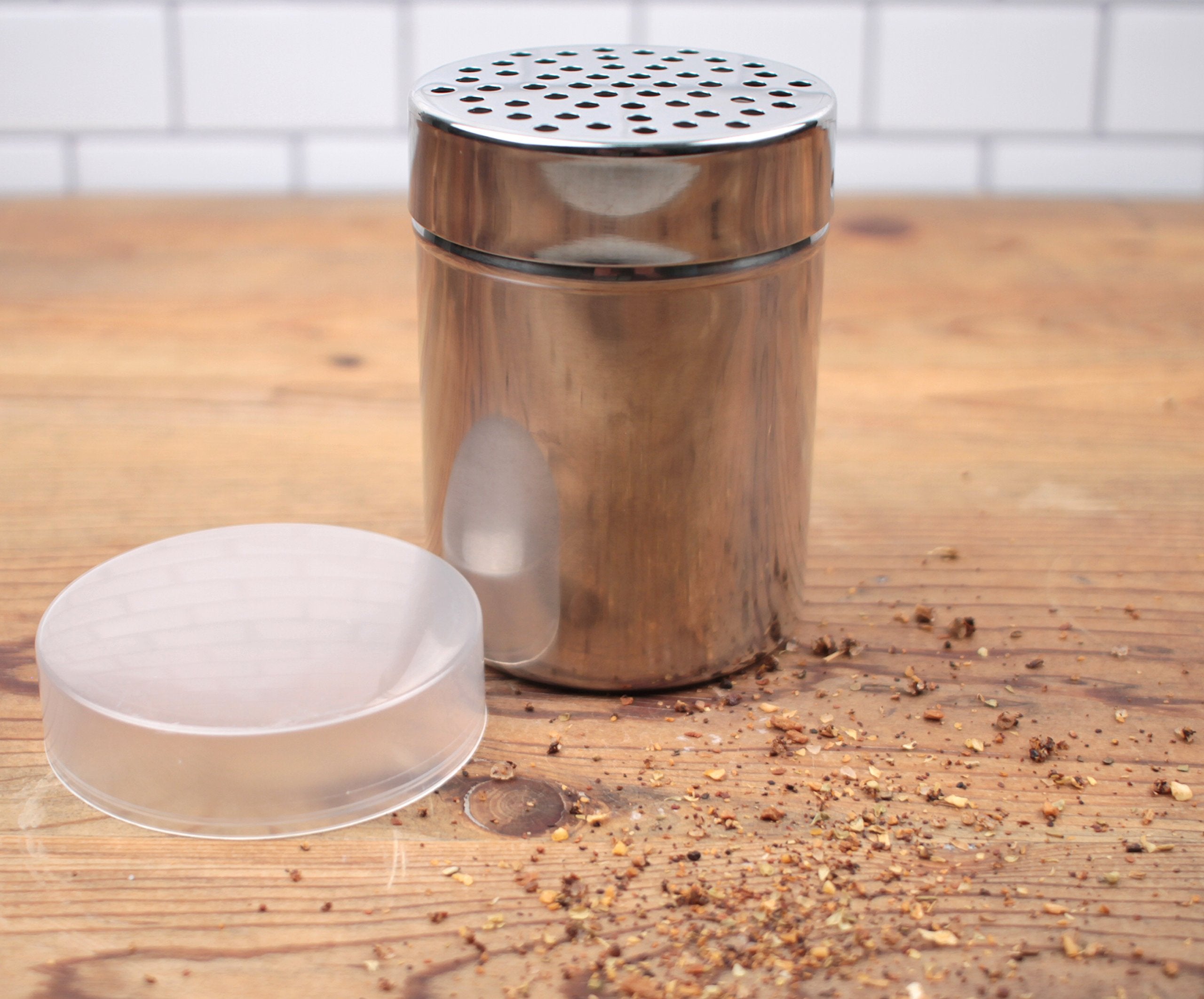 Compact design RSVP Endurance shaker fits small kitchens and drawers