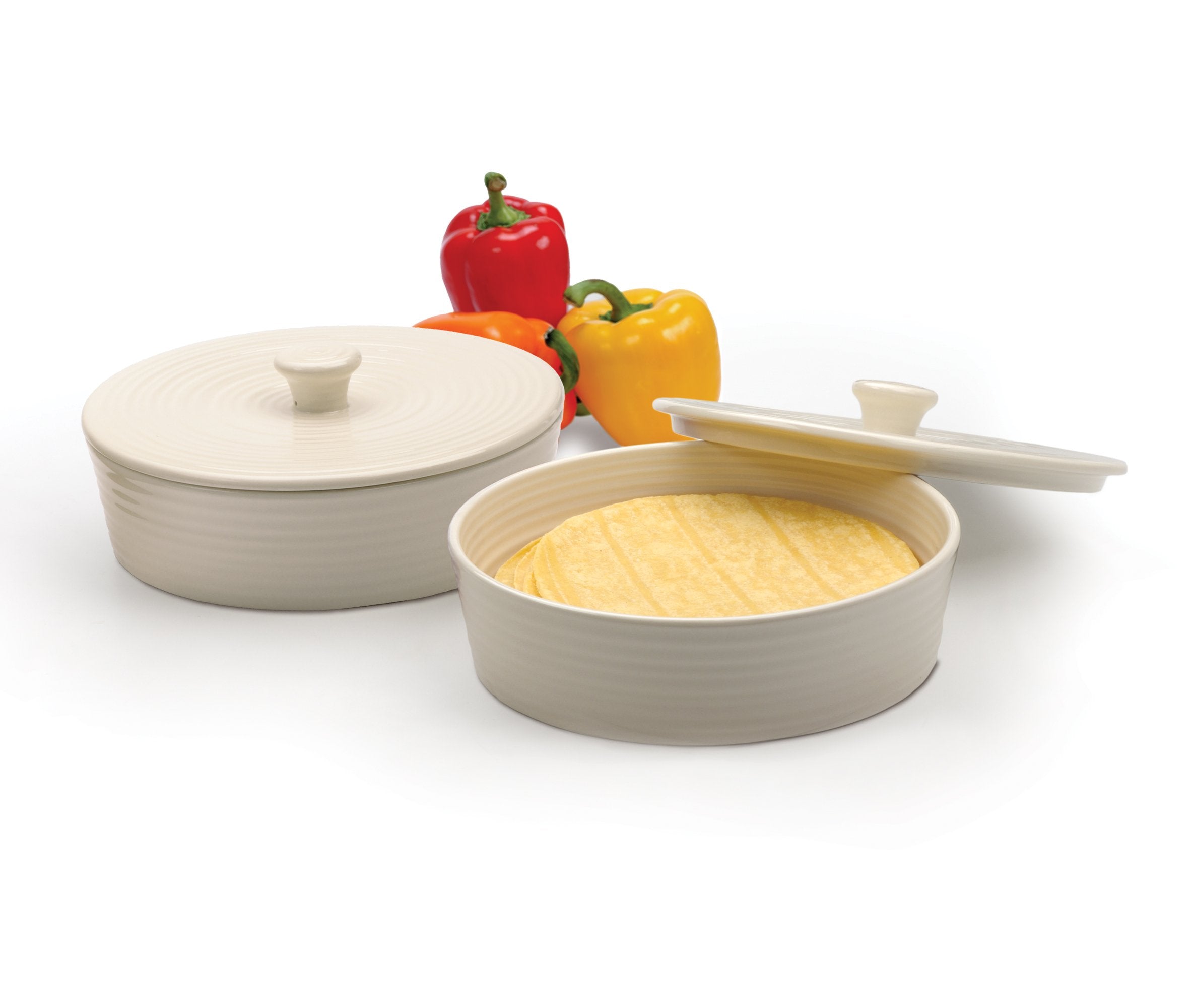 RSVP International tortilla warmer dishwasher safe for easy cleanup