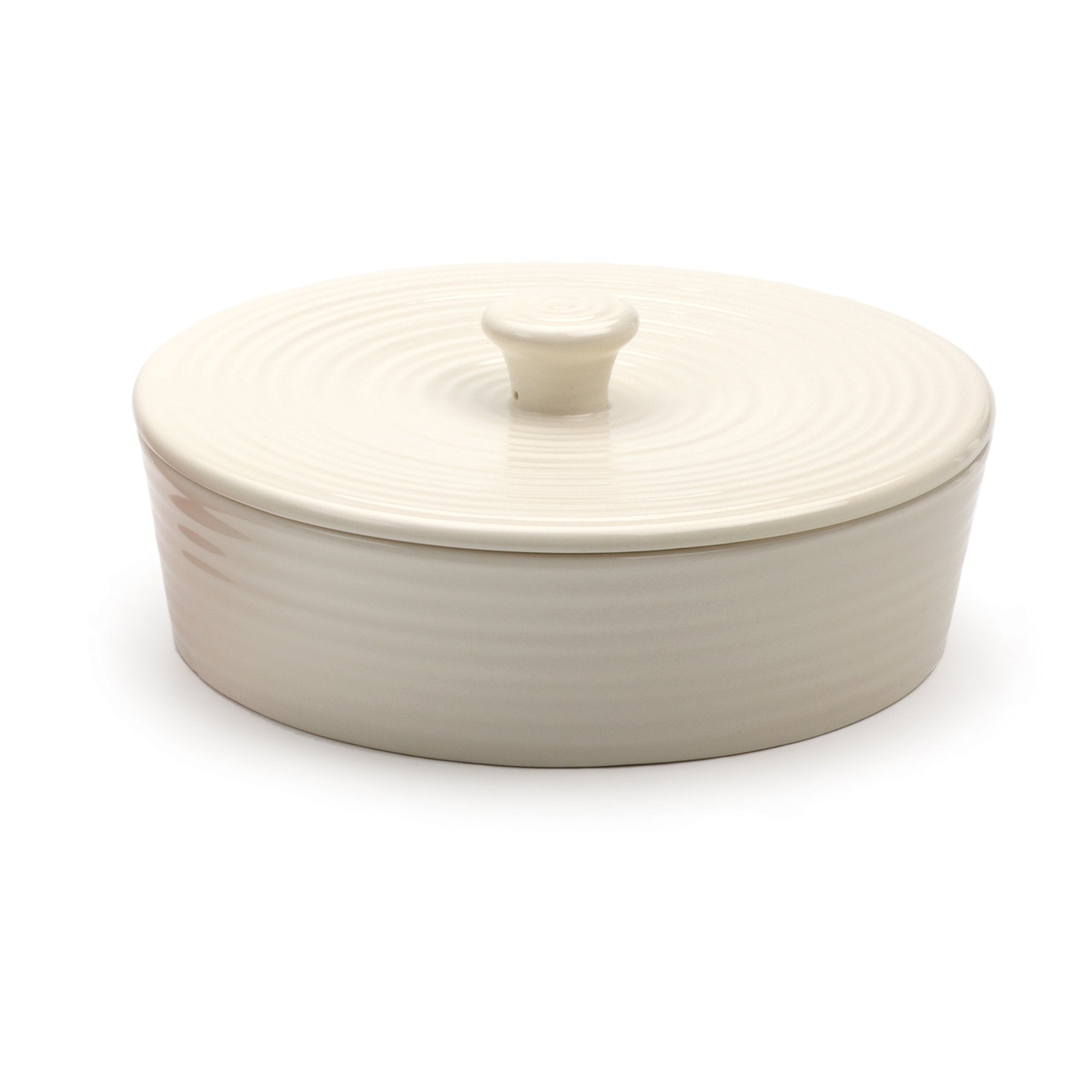 RSVP International tortilla warmer front view keeps tortillas warm at the table