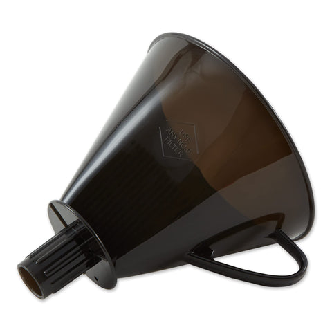 RSVP drip cone attached to a thermos for on-the-go brewing.