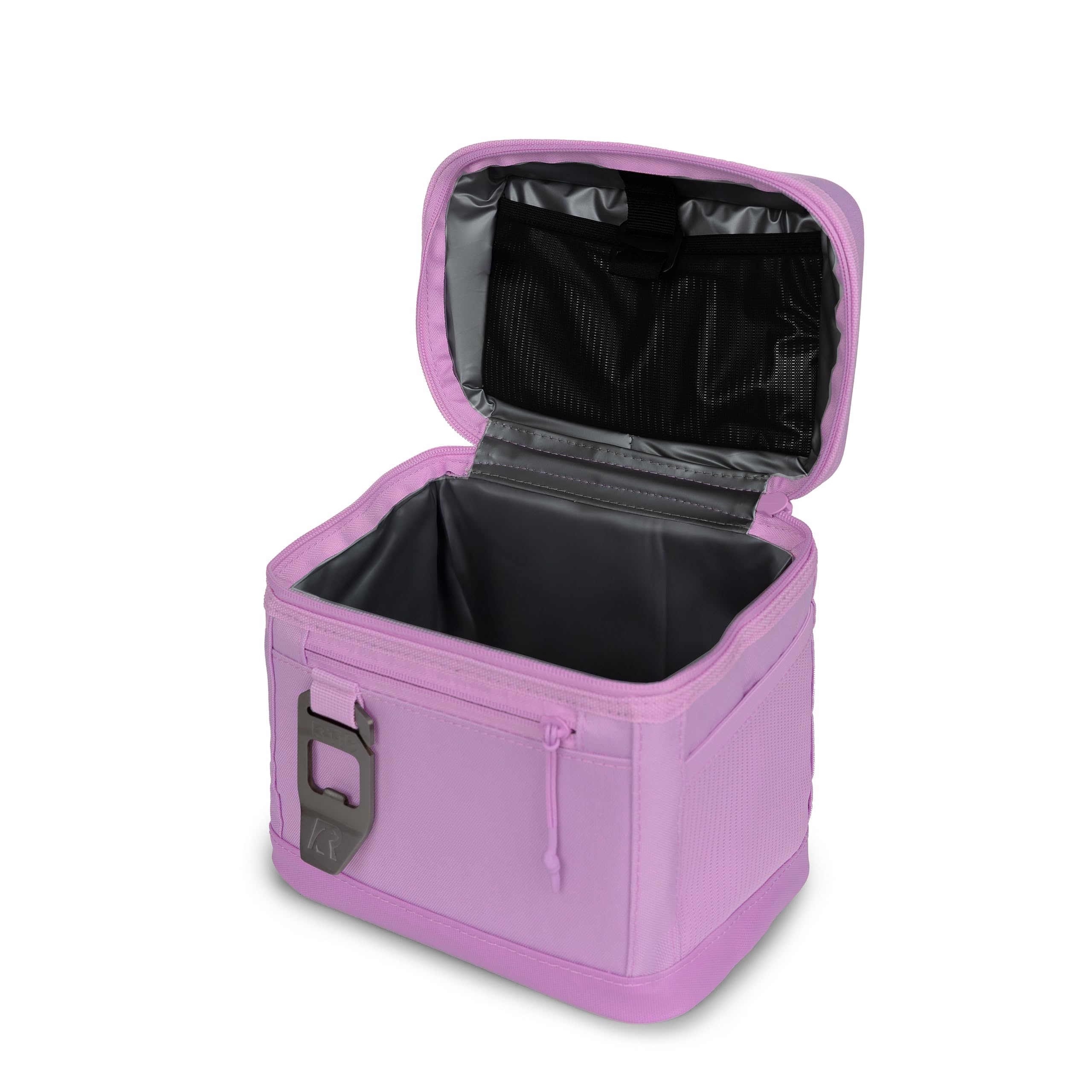 RTIC cooler with removable stainless steel bottle opener ready for outdoor adventures