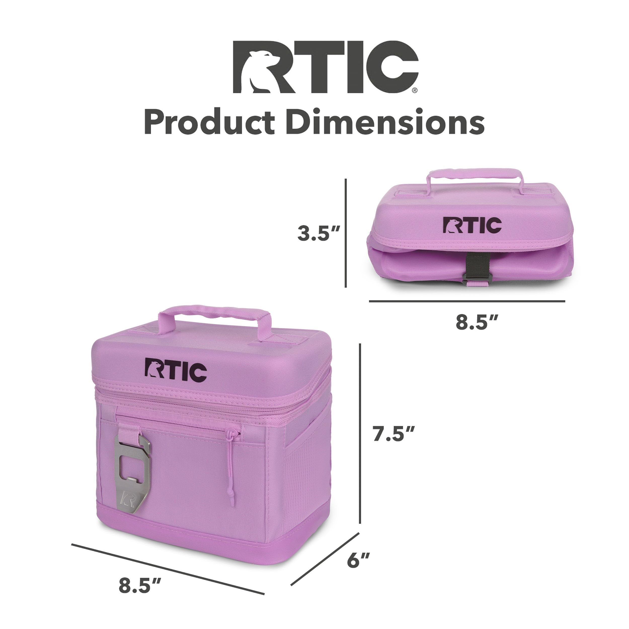 Close-up of insulated fabric shows durable soft cooler material for daily use