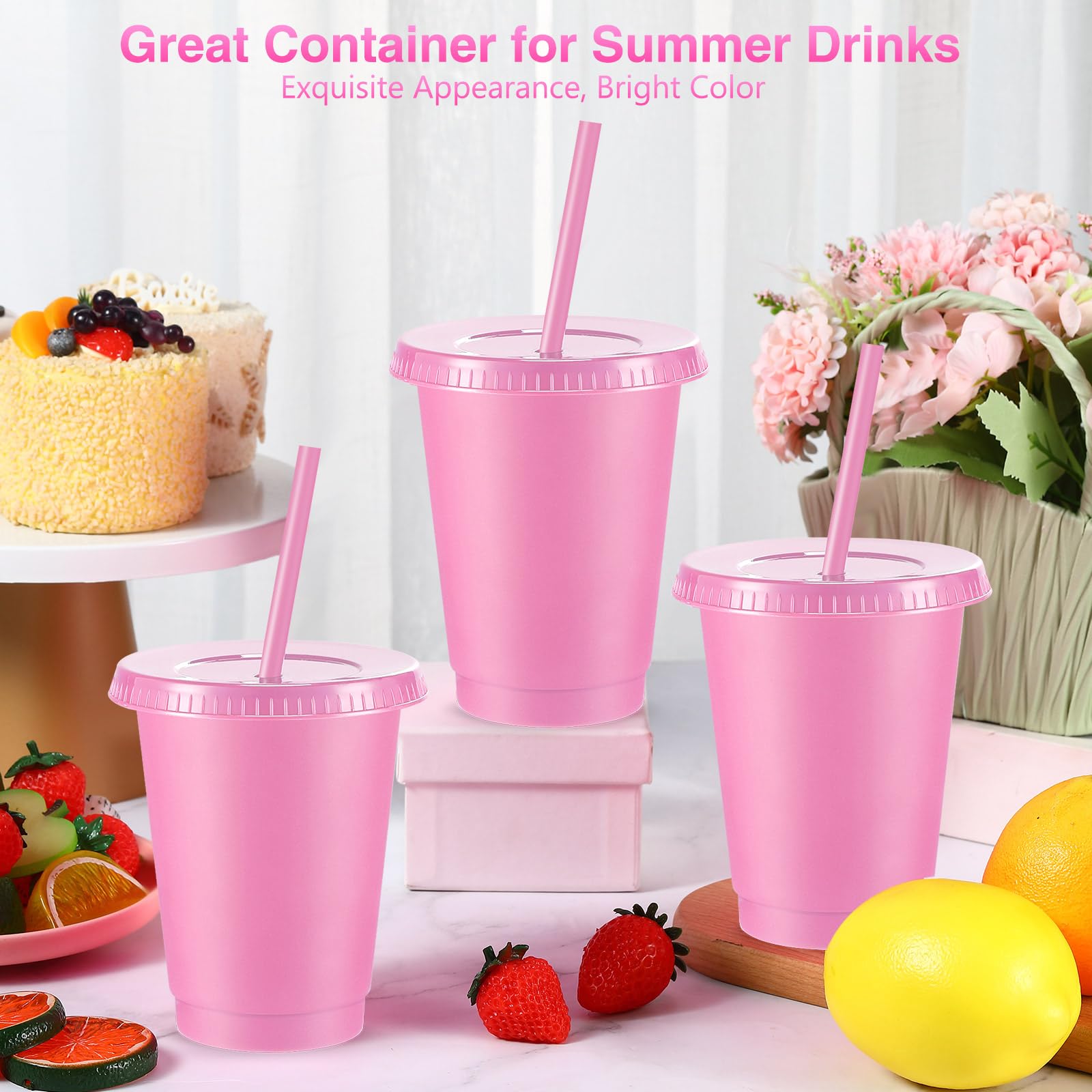 Rtteri 16oz stadium cups suited for camping, travel, or office use.