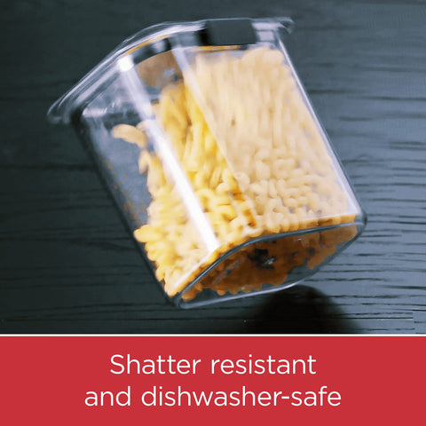 Rubbermaid Brilliance BPA-free plastic material ensures everyday safe use.