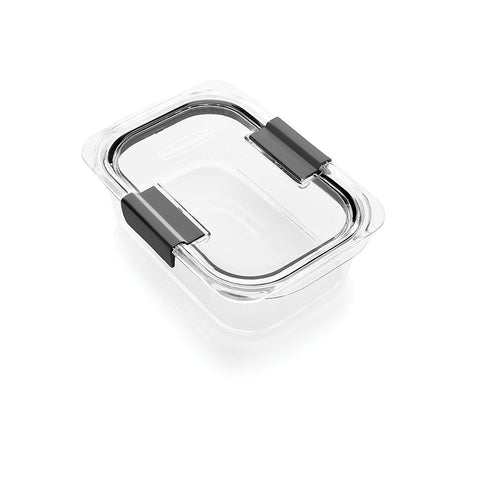 Rubbermaid Brilliance 3.2 cup container for easy meal prep and visibility.