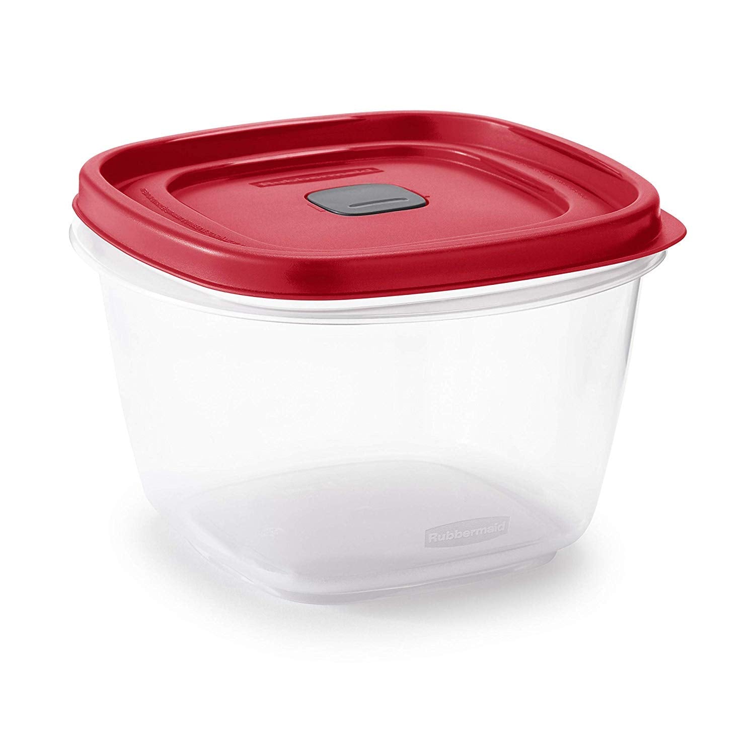 Rubbermaid built-in vent on container enables splatter-resistant microwaving