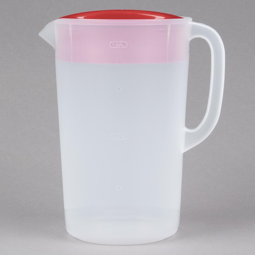 Rubbermaid Pitcher Classic large handle aids easy pouring.