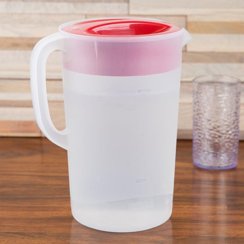 Rubbermaid Pitcher Classic ice-guard lid for controlled pouring.