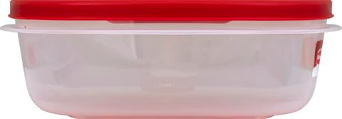 Rubbermaid Racer Red color adds bright visibility in cabinets