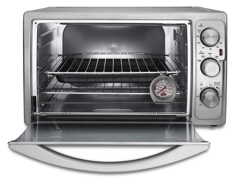 Rubbermaid stainless steel thermometer with durable, shatter-proof lens.