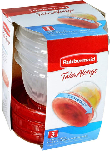 Rubbermaid TakeAlongs made in the USA with durable materials.