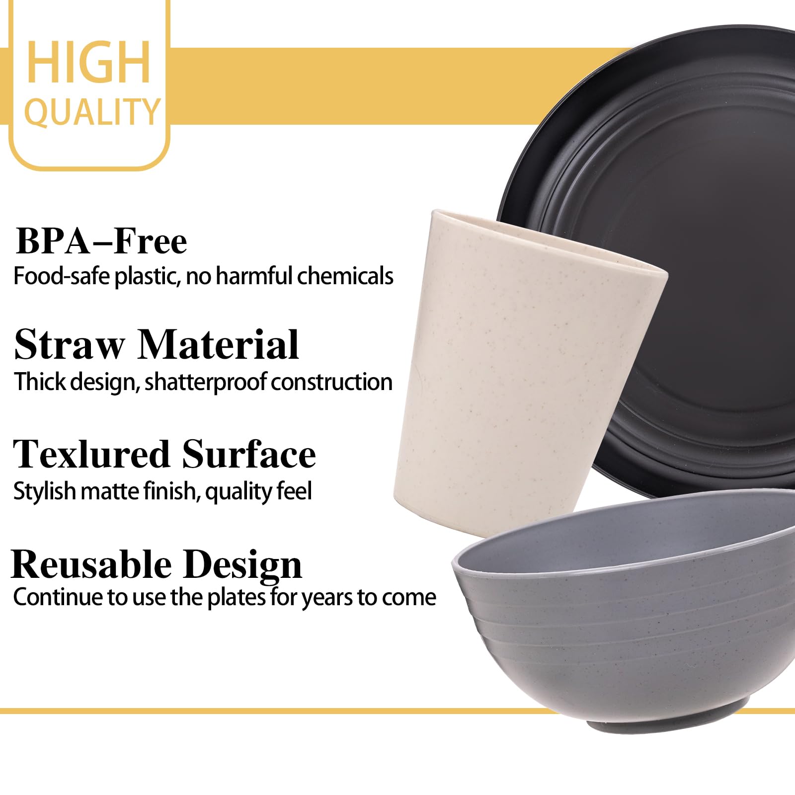 Rubtlamp kitchen and camping dinnerware for easy meals outdoors