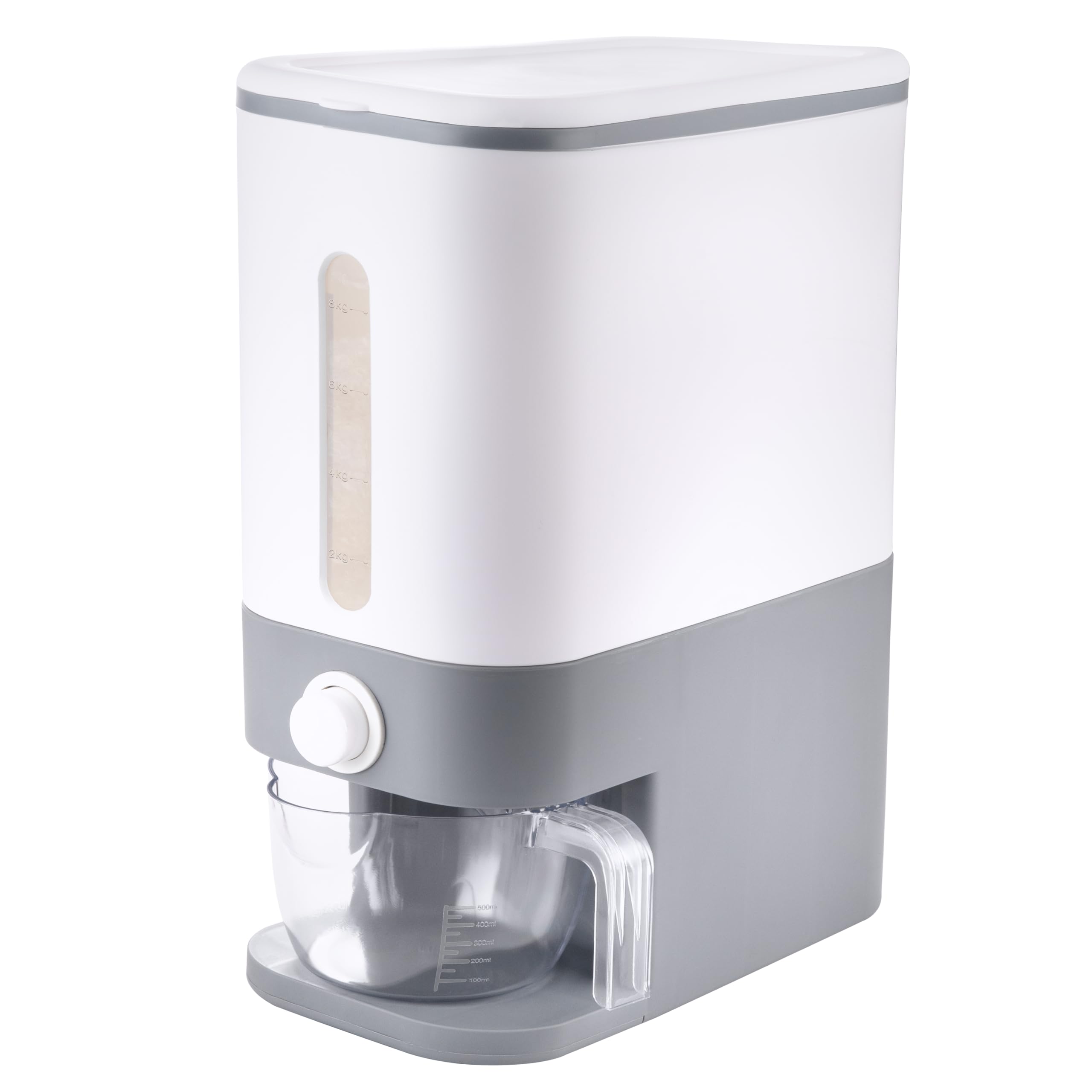 Rubtlamp rice dispenser capacity view shows real-time reserves at a glance.