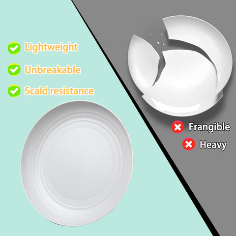Rubtlamp bowls with deep curved design for easy grip during meals.