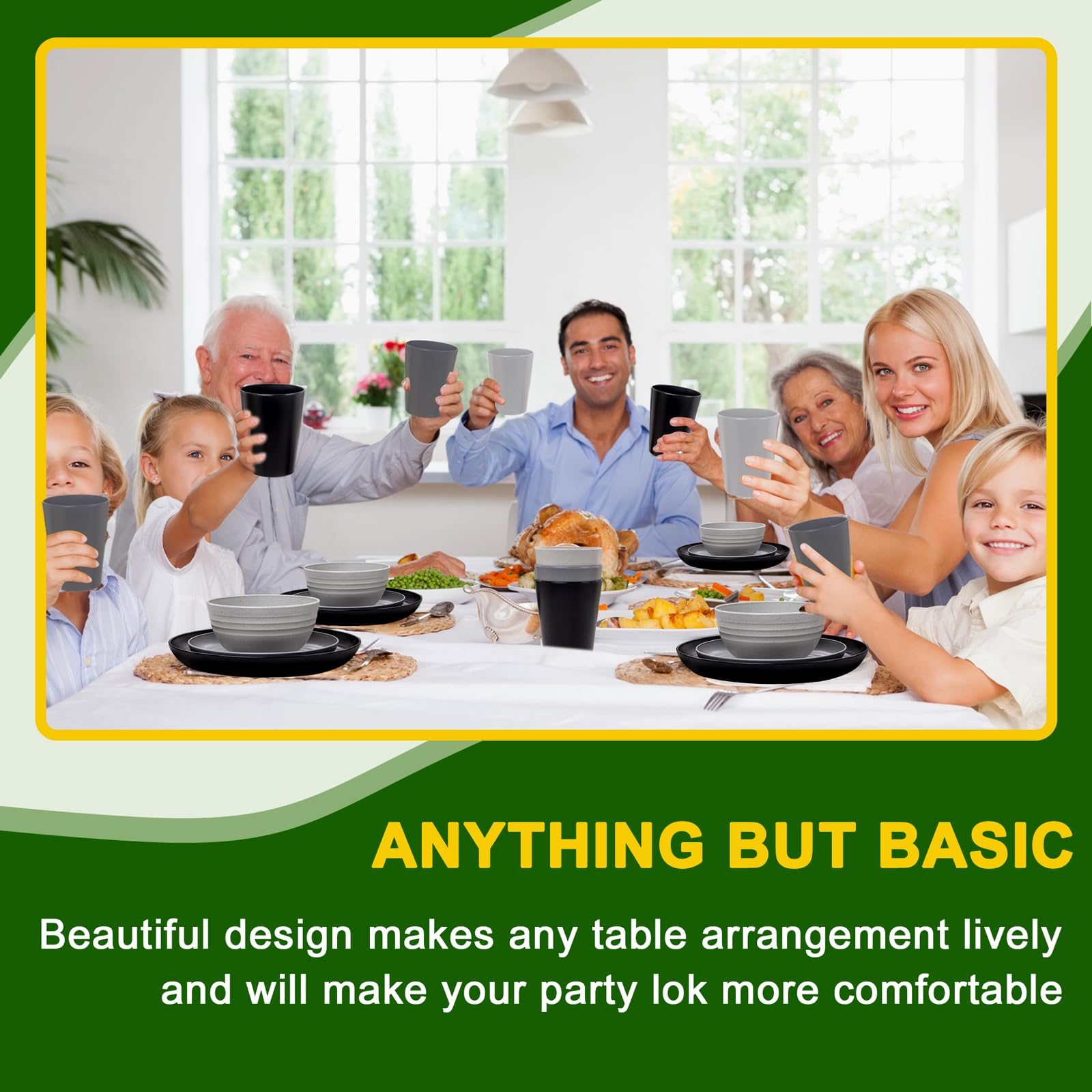 BPA-free durable plastic ensures safe, long-lasting Rubtlamp meals.